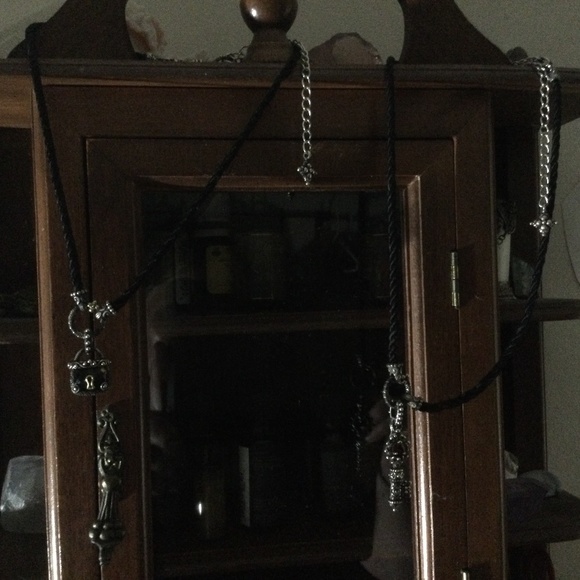 Barbara Bixby woven black silk necklace adjustable - Picture 2 of 11